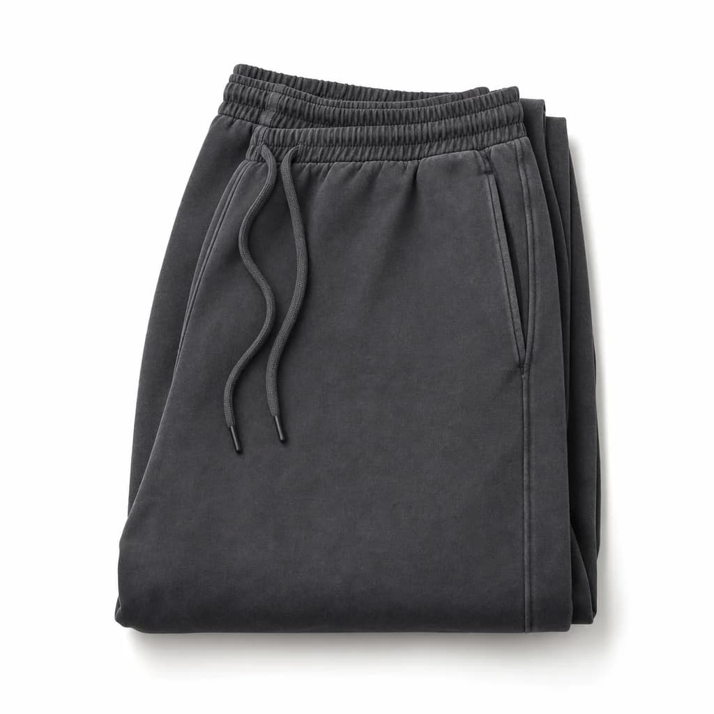 Relaxed Fit Baggy Pants — Detail